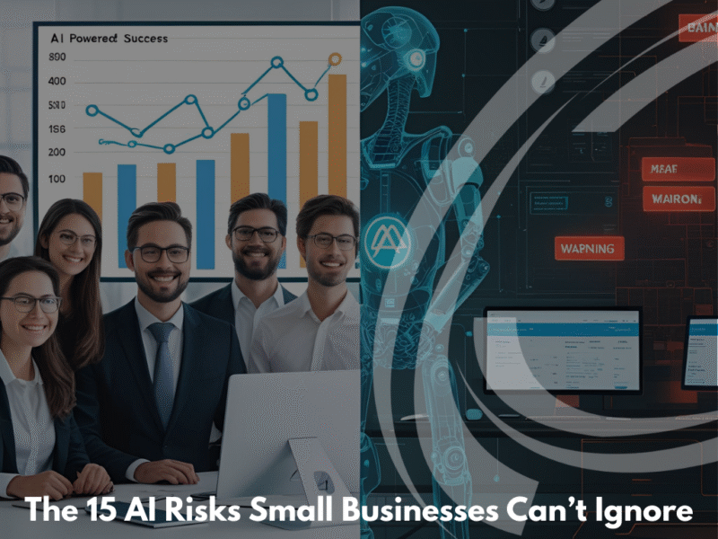Discover the top 15 AI risks for small businesses in Australia and learn practical steps to manage them without slowing growth.