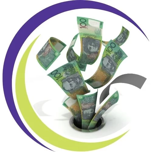 Overgrown plant cracking its pot, symbolising unsustainable business growth that strains resources and stability.