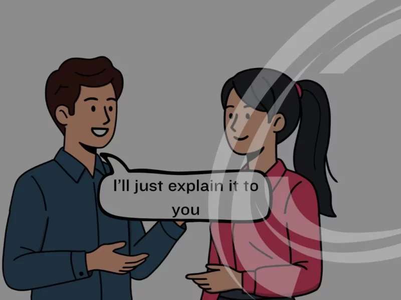 Mansplain