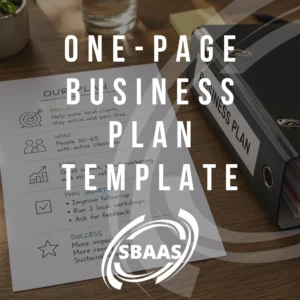 One-Page Business Plan